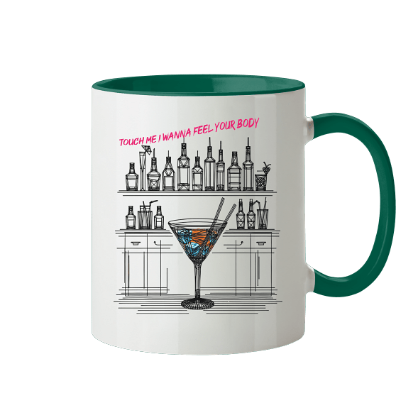 TOUCH ME Tasse zweifarbig