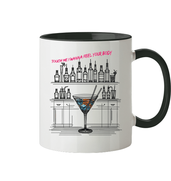 TOUCH ME Tasse zweifarbig