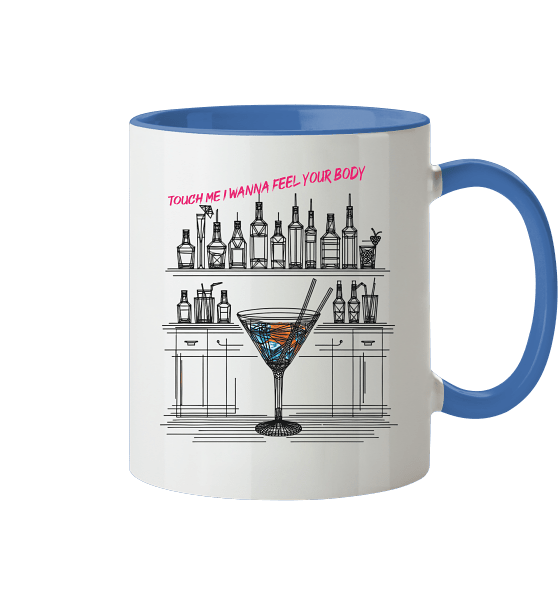 TOUCH ME Tasse zweifarbig