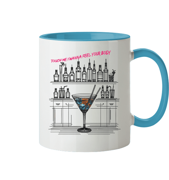 TOUCH ME Tasse zweifarbig