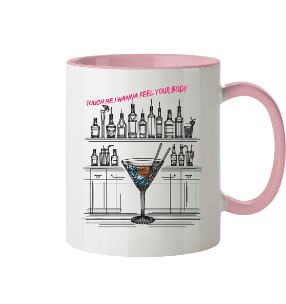 TOUCH ME Tasse zweifarbig