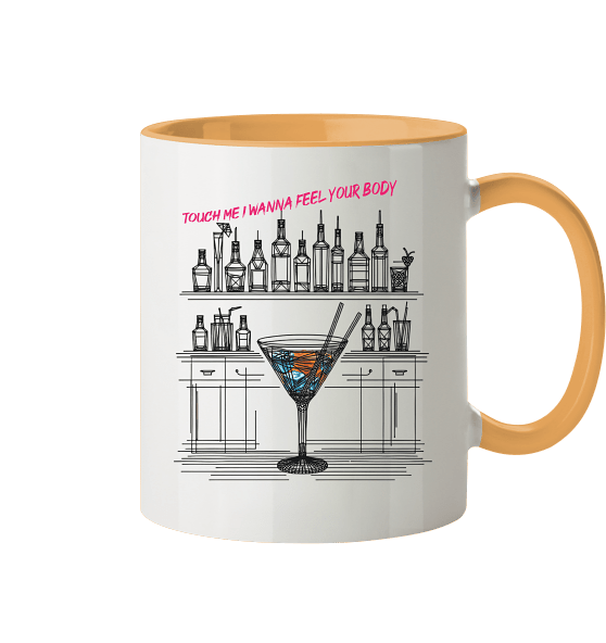 TOUCH ME Tasse zweifarbig